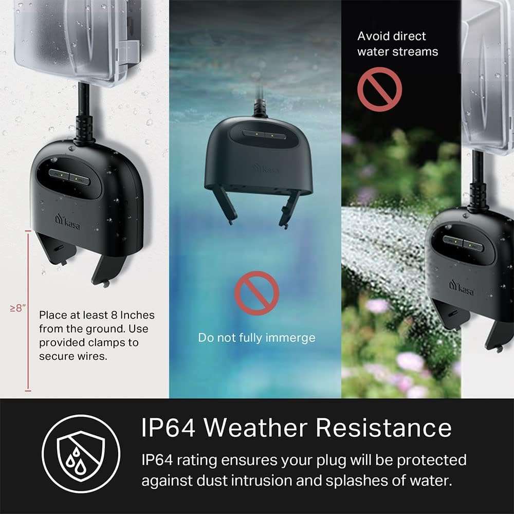 Outdoor smart plug, Apple HomeKit outdoor plug, Kasa EP40A review, weather-resistant smart plug, dual outlet outdoor plug, Alexa-compatible outdoor plug, smart home outdoor devices, Kasa Smart Plug setup.